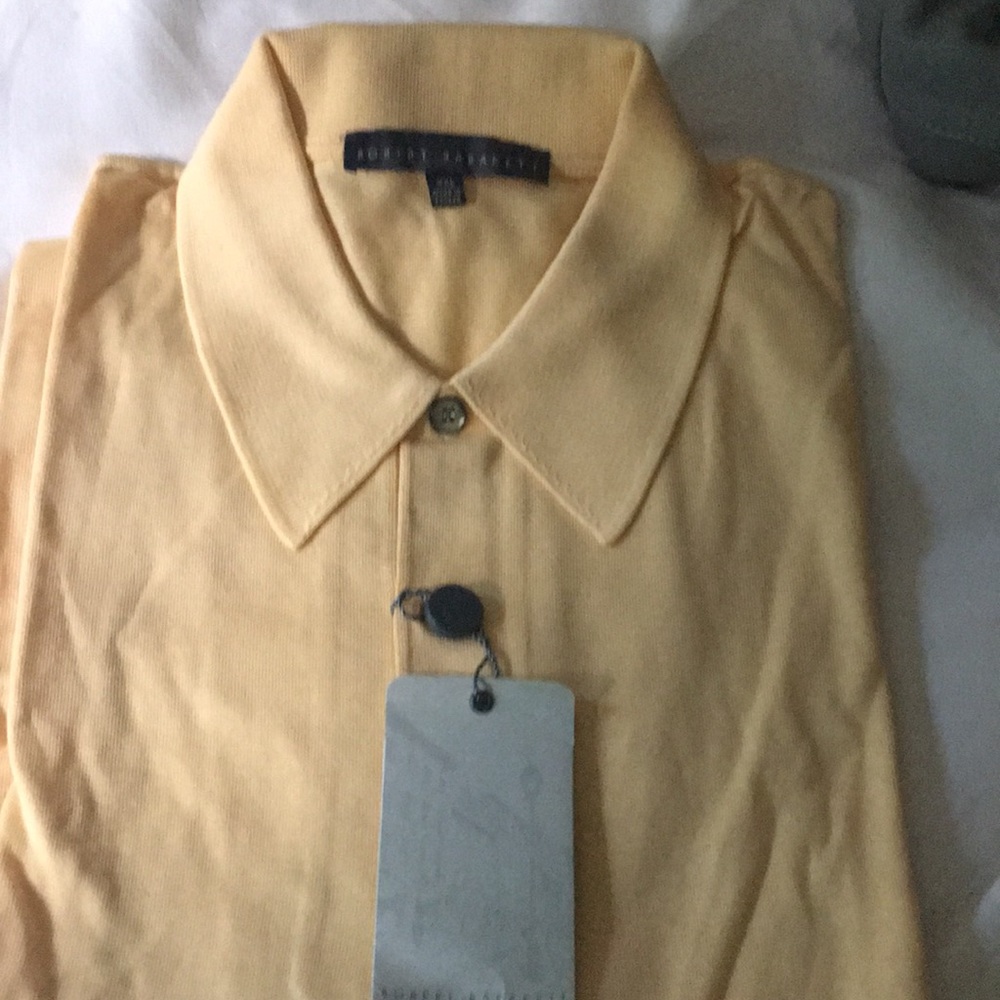 Robert Barakett s/sleeve mercerized polo.